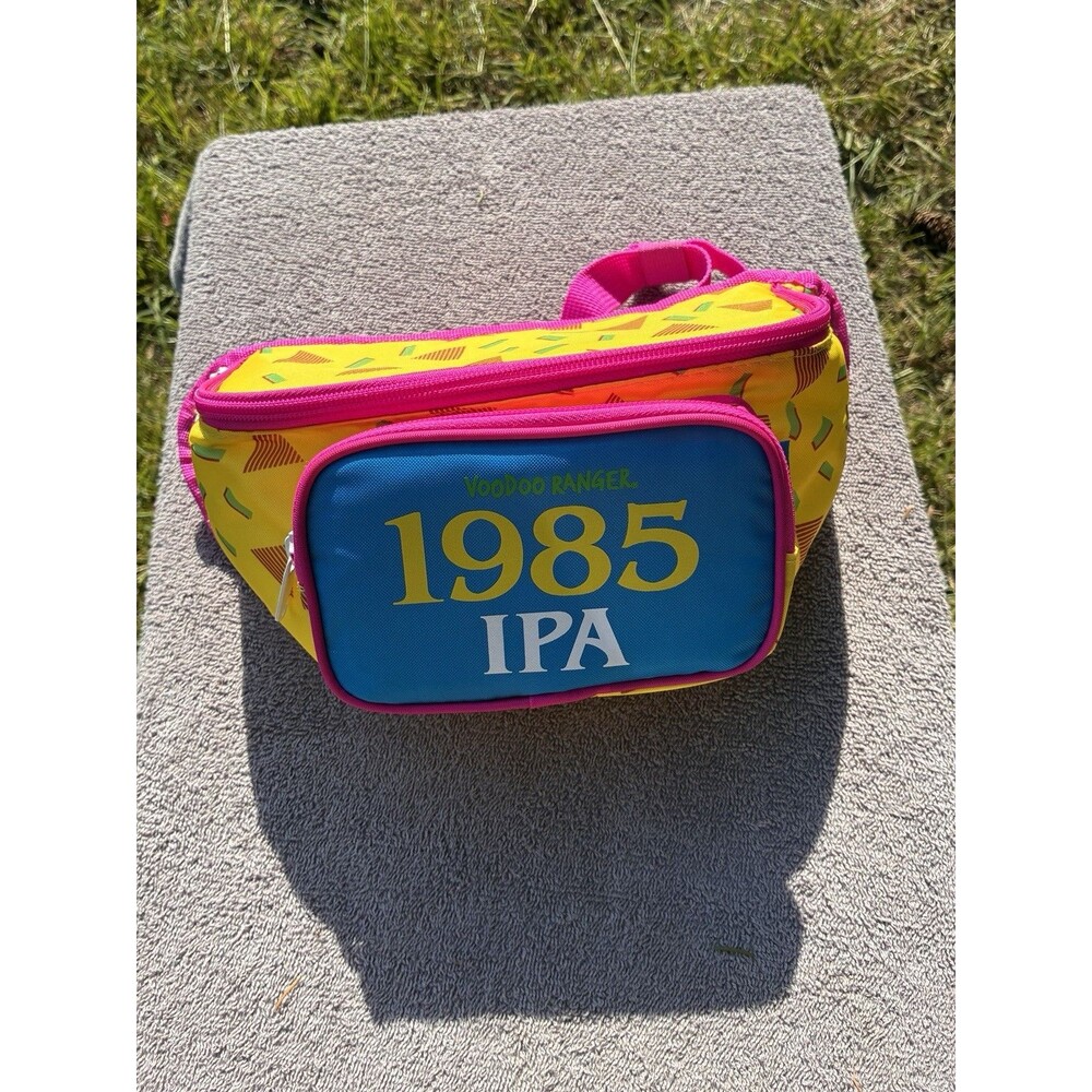 Vintage Yellow 1985 Voodoo Ranger IPA Igloo Fanny Pack Bag Cooler